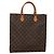LOUIS VUITTON Borsa Sac Plat Monogram M51140 LV Auth 141315 Monogramma