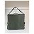 Vintage Issey Miyake Canvas Polyester Reisetasche 2-Wege Grau Khaki - Ansicht 15
