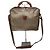 Céline Vintage Celine Paris 2Way Leder Triomphe Tasche beige