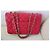 Timeless Borsa Chanel Flap Rosa in Pelle d'Agnello - vista 11