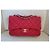 Timeless Borsa Chanel Flap Rosa in Pelle d'Agnello - vista 2