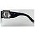 Philipp Plein SPP102S-700 Gafas de sol negras geométricas Negro - vista 7