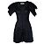 Autre Marque Avenue 8, Jumpsuit in Schwarz mit Rüschenschultern
