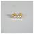 Autre Marque Orecchini a bottone in diamante a 4 griffe in oro giallo 18K 3,05 CTW G/SI1 - vista 5