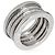 Bulgari BVLGARI B.zero1 Dreiband-Ring aus 18k Weißgold 0,89 CTW - Ansicht 4