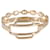 Hermès Double Tour Collier De Chien Diamond Bracelet in 18k Yellow Gold 0.79 Ctw  - view 2