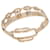 Hermès Double Tour Collier De Chien Diamond Bracelet in 18k Yellow Gold 0.79 Ctw  - view 4