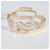 Hermès Double Tour Collier De Chien Diamond Bracelet in 18k Yellow Gold 0.79 Ctw  - view 6