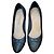 Chanel gesteppte Pumps 37 Marineblau