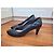 Chanel gesteppte Pumps 37 Marineblau - Ansicht 3