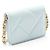 Borsa a Spalla in Pelle di Agnello Chanel 19 Blu - vista 5