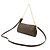 Clutch Eva Damier Louis Vuitton Marrone - vista 2