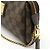 Clutch Eva Damier Louis Vuitton Marrone - vista 5