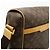 Borsa Messenger Abbesses Monogramma Louis Vuitton Marrone - vista 4