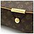 Borsa Messenger Abbesses Monogramma Louis Vuitton Marrone - vista 7