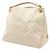 Borsa Artsy MM Monogram Empreinte Louis Vuitton Bianco - vista 2