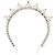 Tiara in Perle e Cristalli - Simone Rocha - Perla - Bianco