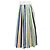 Gonna midi a righe Dolce & Gabbana in cotone multicolore - vista 2