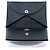 Hermès Hermes Caldy Leather Card Case Black - view 3