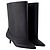 Botas de Tornozelo Tourni - Jacquemus - Couro - Preto - vista 2