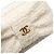 Timeless Portafoglio mini in pelle tweed con nastro Coco Mark di Chanel Bianco - vista 4