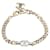 Timeless Bracciale in strass Chanel Coco Mark Argento Metallico