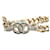Timeless Bracciale in strass Chanel Coco Mark Argento Metallico - vista 4