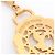 Hermès Pendente Cheval Fleur Top Oro Hermes D'oro Metallico - vista 4