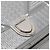 Cartera de cadena Diorama de cuero patentado Plata Metálico - vista 5