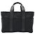 Hermès Acapulco Nylon-Leder Tote Bag Schwarz