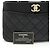 Chanel Matelassé Coco Mark Lederhandtasche Schwarz - Ansicht 9
