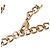 Timeless Collana Cadena Chanel Coco Mark D'oro Metallico - vista 5