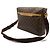 Borsa Messenger Abbesses Monogramma Louis Vuitton Marrone - vista 2