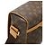 Borsa Messenger Abbesses Monogramma Louis Vuitton Marrone - vista 4