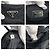Bolso tote de nylon tessuto con logo triangular Prada Negro - vista 4