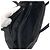Bolso tote de nylon tessuto con logo triangular Prada Negro - vista 7