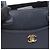 Chanel Leder Neo Executive Tote Bag Blau - Ansicht 7