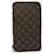 Louis Vuitton Poche Escapade Monogram Clutch Bag Brown Cloth  ref.2492235