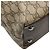Bolsa Tote Gucci GG Supreme em PVC Marrom Bege - vista 5