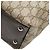 Bolsa Tote Gucci GG Supreme em PVC Marrom Bege - vista 6