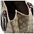 Bolsa Tote Gucci GG Supreme em PVC Marrom Bege - vista 9