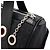 Bulgari Bvlgari Logo Mania Canvas-Leder-Shopper Schwarz - Ansicht 4