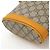 Mini borsa a secchiello Ophidia KAI GG Supreme di Gucci Marrone Beige - vista 3