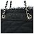 2.55 Chanel Schultertasche aus Nylon mit Fransen Schwarz - Ansicht 8