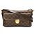 Borsa a Spalla Damier Ravello GM Louis Vuitton Marrone