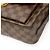 Borsa a Spalla Damier Ravello GM Louis Vuitton Marrone - vista 3