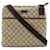 Gucci GG Supreme PVC Shoulder Bag Brown Beige Cloth  ref.2492585