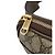 Belt Bag Gucci Ophidia GG Supreme in PVC Rosso Beige Verde Marrone scuro - vista 4