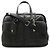 Borsa da viaggio 2 in 1 in pelle Nappa Coach Nero