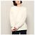 Autre Marque H BEAUTY&YOUTH Mohair-Pullover mit Rundhalsausschnitt Weiß Roh - Ansicht 3